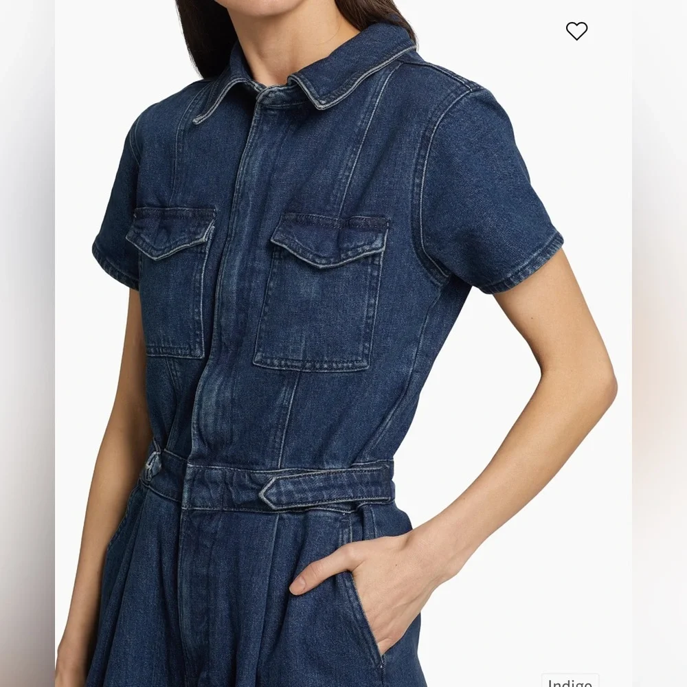 NWT Good American Fit for Success Pleated Jumpsuit - Picture 4 of 13